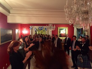 Entertainment at the British Embassy, Madrid