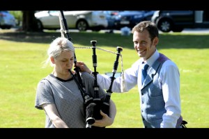 group bagpipe class