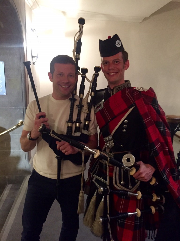 VIP bagpiper edinburgh