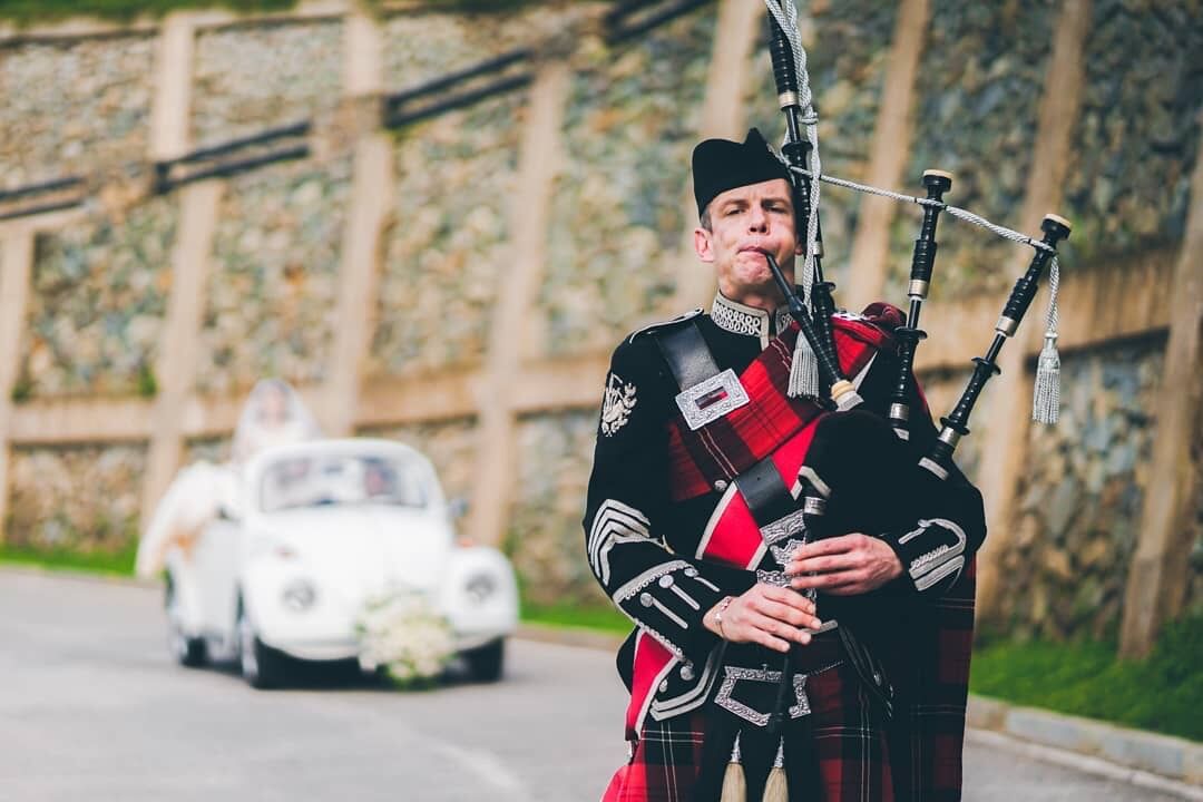 Wedding Bagpiper in the Philippines